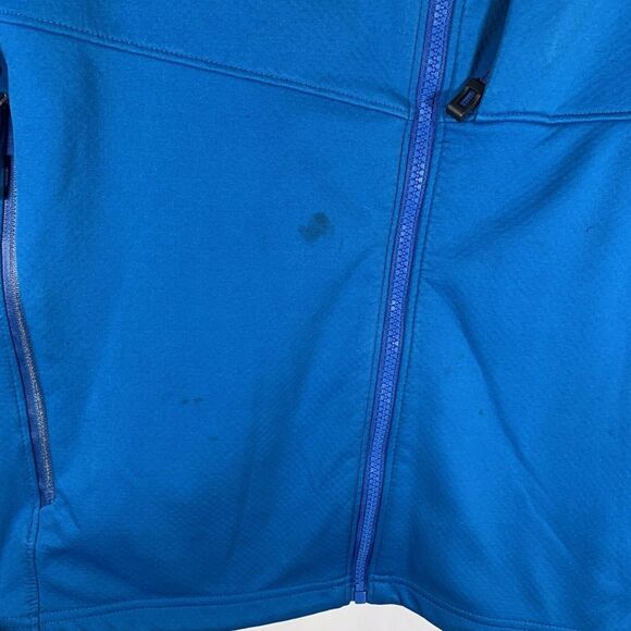 Merrell Jacket Men’s Small Blue Full Zip Long Sleeve Running Collared - Picture 4 of 11